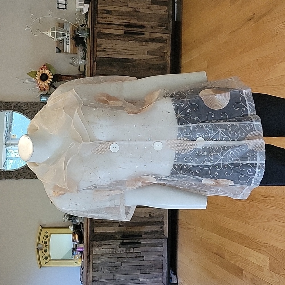 Vintage Saint Gil Paris Sheer Blouse